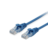 CATEGORIA 6A U/UTP LSZH PATCH CORD 0,25M COR AZUL