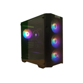 Zone Evil AMD Ryzen 5 4650G 32GB 2 TB NVMe Windwos 11 Monitor 24 Teclado Mouse Fones de ouvido e Tapete GamingPC Computador