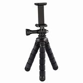 Hama - SmartPhoto Mini Trípode ``Flex´´ 14cm Negro (GoPro & Phone)