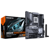 Placa-mãe GIGABYTE AMD B650E EAGLE WIFI6E - Processadores AMD Ryzen série 9000, VRM 8+2+2 fases, DDR5 (O.C) de até 8200 MHz, 1xPCIe 5.0 + 2xPCIe 4.