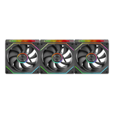 KIT 3xVENTILADOR INTERNO ARG MARS GAMING MF-LINKFINITY KIT BLACK MODULARES PWM 120mm