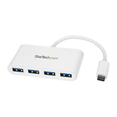 Hub Ladron USB 3.0 USB-C para 4x USB A Hub branco