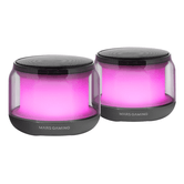 ALTAVOZ BLUETOOTH 2,0 MARS GAMING MS-AURA BLACK RGB 360º BT 5,3 15W ALIMENTAÇÃO USB + JACK 3,5mm