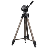 Hama   Tr  pode para c  maras r  flex  regulable desde 69 185 cm  ligero  de aluminio  con funda de transporte  color Bronce