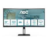 Alto-falantes AOC CU34V5C/BK 34" LED VA Wide Quad HD HDMI