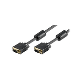 CABO VGA EWENT COM FERRITE M/M 1,8M PRETO