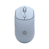 Mouse sem fio HP 4000 Dual - Bluetooth e bateria USB de 2,4 GHz - até 24 meses - cliques silenciosos - toque suave - roxo