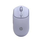 Mouse sem fio HP 4000 Dual - Bluetooth e bateria USB de 2,4 GHz - até 24 meses - cliques silenciosos - toque suave - roxo