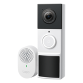 CAMPAINHA DE INTERFONE DE VÍDEO TAPO D210 2K 3MP 160º CÂMERA EXTERNA DETECÇÃO DE BATERIA IP65