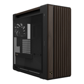 Asus  ProArt PA602 Wood Edition Modern Black - Tempered Glass Panel  Negro, Madera