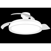 PHILIPS Ventilador techo Luz Bilss 106cm 28+35W Bl