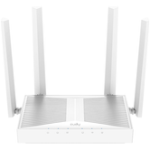 Cudy Router WiFi 6 Mesh Gigabit Dual Band AX3000 - Velocidad hasta 1000Mbps - 5 Puertos - 4 Antenas Fijas de 5dBi - Tecnologia M