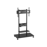 SUPORTE DE PISO EQUIP 650635 COM RODAS PARA PAINEL VESA MÁXIMO DE 50" - 90" MAX 600x400 60 KG