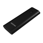 Caixa Externa AISENS M.2 (NGFF) ASM2-020B NVMe com USB3.2 GEN2, Preto