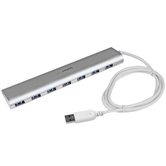 7PORT USB HUB ALUMINUM COMPACT USB 3.0 HUB FOR M AC
