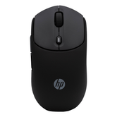 Mouse sem fio HP 4000 Dual - Bluetooth e bateria USB de 2,4 GHz - até 24 meses - cliques silenciosos - toque suave - roxo