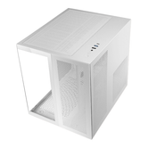 CASO PARA JOGOS MICROATX CUBE MARS GAMING MCNOVAM BRANCO PAINEL DE VIDRO TEMPERADO DUPLO CÂMERA DUPLA GRADE FRONTAL USB-C USB-A 3.0