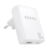 CARREGADOR DE PAREDE AISENS GAN 30W