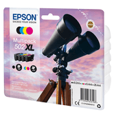 BINÓCULOS MULTIPACK 4 CORES 502XL PRETO 9,2 ML - CMY 6,4 ML