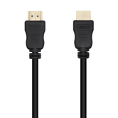 Cabo HDMI AISENS V1.4 de alta velocidade 14+1 CCS, A/MA/M, preto, 1,0 m