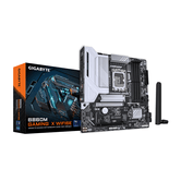 Placa base GIGABYTE Intel B860M GAMING X WIFI6E - CPUs Intel Core Ultra, VRM de 8+1+2+2 fases, até 9200MHz DDR5, 1xPCIe 5.0 + 1xPCIe 4.0 M.2, LAN 2