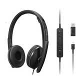 Fone de ouvido Lenovo Wired ANC Gen2 (UC/Zoom)