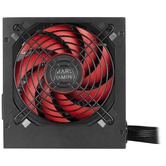 Fuente Alimentación 550W MARS GAMING  MPIII550P, Fuente Alimentación PC ATX 550W, 5 Años de Garantía, 85% Eficiencia, Sistema Digital APFC, Ventilador