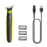 BARBEADOR FACIAL E CORPORAL PHILIPS ON BLADE QP2724/23 USB ÚMIDO E SECO DE 45 MINUTOS