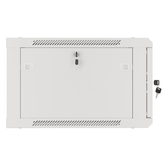 ARMARIO LANBERG MURAL RACK 19Ã?â?¬Â 6U 600X600 FLAT PACK PUERTA CRISTAL GRIS