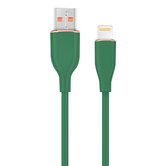 CABO DE CARREGAMENTO E DADOS DE SILICONE PREMIUM DE 8 PINOS GEMBIRD 1,5 M VERDE