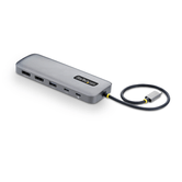 Adaptador multiporta USB-C para DP duplo - 100 W - 4K60 - GbE