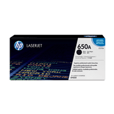 TONER CARTRIDGE 650A BLACK FOR COLOR LASERJ ET