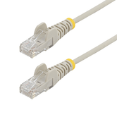 Cabo Ethernet CAT6 fino de 5 mm cinza - Snagless - LSZH