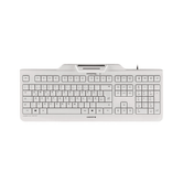 TECLADO BRANCO CHERRY KC 1000 SC + LEITOR DNIE