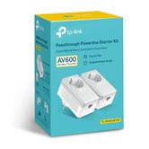 KIT 2 ADAPTADOR DE HOMEPLUG ETHERNET TP-LINK TL-PA4010PKIT 500MBPS