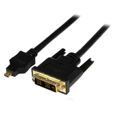 Cabo Micro HDMI para DVI-D de 1 m - M/M