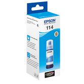 Garrafa Epson Tinta Ecotank 114 Ciano