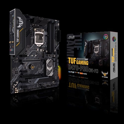 PLACA INTEL CORE i3/i5/i7/i9 ASUS H470-PRO TUF GAMING WIFI SK1200