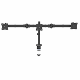 Braço para monitor - Triplo - Montagem em mesa - Aço