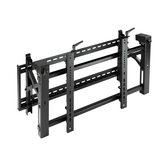 SUPORTE DE PAREDE AJUSTÁVEL TOOQ TQVW4570T PARA TELAS PAREDE DE VÍDEO DE 45" A 70" 6 PONTOS DE CONTROLE ANTI-ROUBO VESA 200X200 A 600X400 PRETO