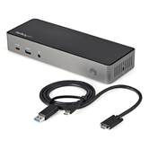 DOCK HÍBRIDO USB-C E USB-A TRIPLO 4K 60HZ DP/HDMI - 85W PD