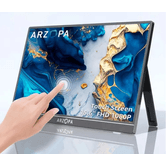 Arzopa A1T 15 6  Monitor port  til T  ctil FullHD 60Hz IPS T  ctil HDR10 Altavoces USB C HDMI
