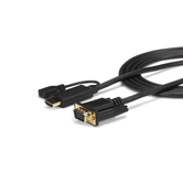 Cabo conversor ativo HDMI para VGA de 10 pés