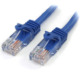 1M CAT 5E AZUL SNAGLESS