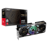 Placa de vídeo ASROCK AMD Radeon RX 9070 XT GDDR6 16GB HDMI DPORT