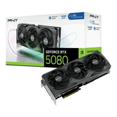 PNY GeForce RTX 5080 16GB com ventilador triplo OC