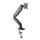 Aisens - Suporte de mesa Pro giratório e contrapeso inclinado para monitor de TV 6,5KG (3 PIVOTS, 1 BRAÇO) DE 13-27, PRETO