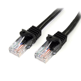CABO 3M NEGRO CAT5E RJ45