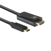 Conversor EWENT USB-C para HDMI MACHO 4K/60HZ 2m