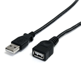 EXTENSÃO USB 2.0 PRETA DE 10 PÉS